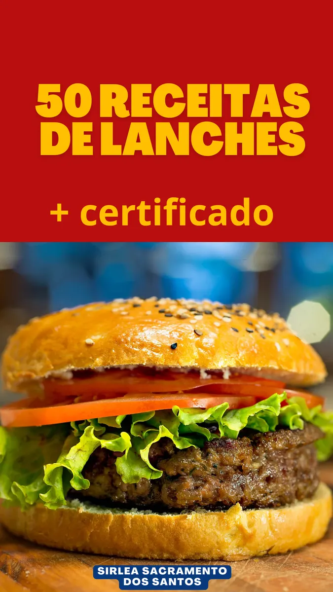 120 receitas de lanches