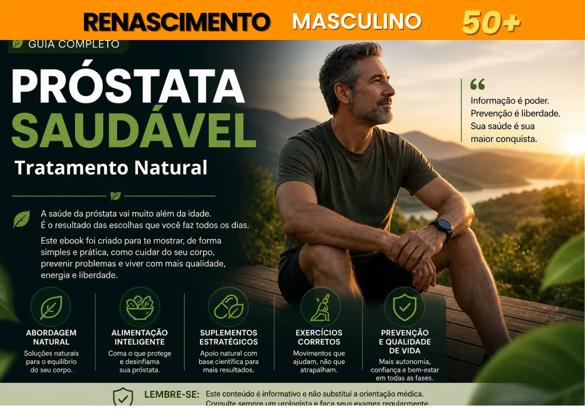 🌿 APRENDA A CUIDAR DA SUA PRÓSTATA NATURALMENTE