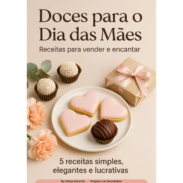 Doces para lucrar Especial Dia das Mães