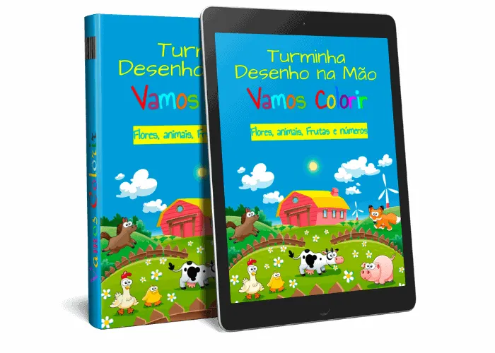 Livro Para Colorir Infantil