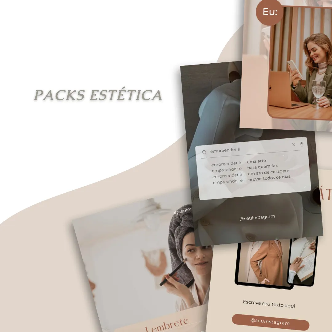 ARTES EDITAVEIS DO CANVA PARA PROFISSIONAIS DA ÁREA DA ESTÉTICA