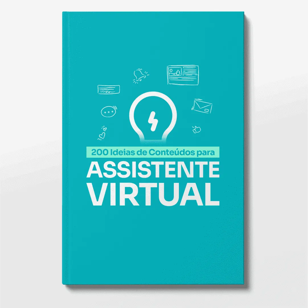 Guia com 200 Ideias de Conteúdos para Assistente Virtual