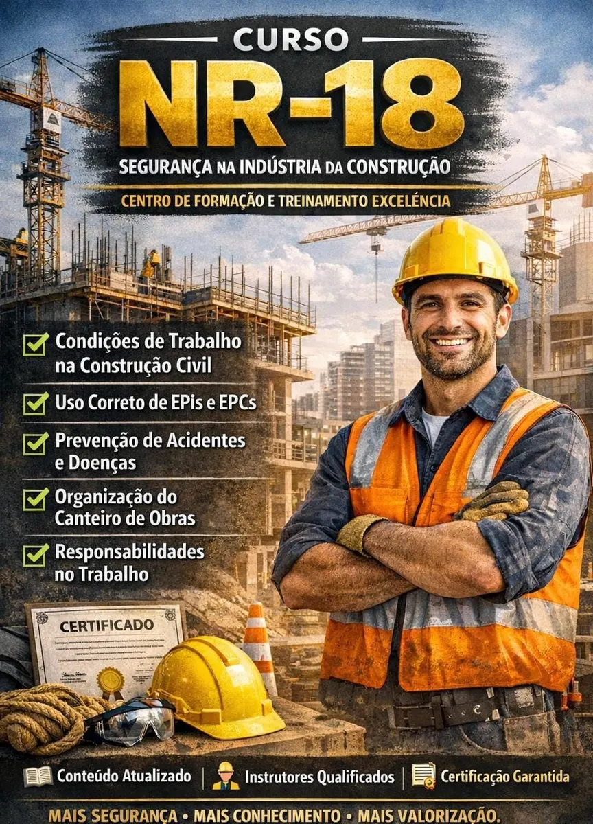 NR-18 - Centro de Formação e treinamento Excelência