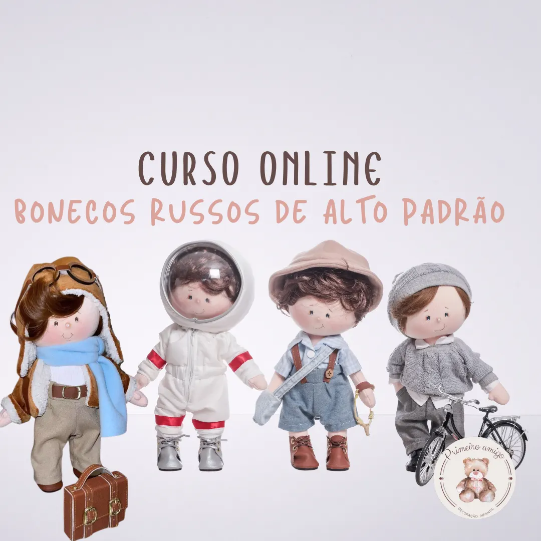 Curso Bonecos de Alto Padrão