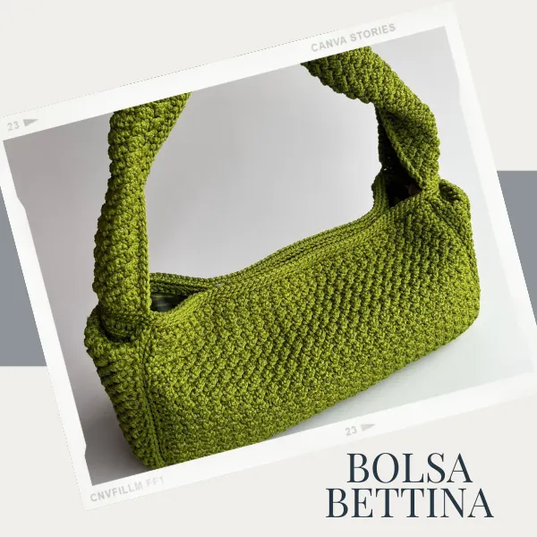 Bolsa Bettina - Curso de Crochê