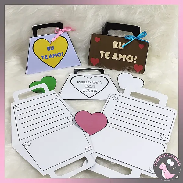 CARTÃO DIA DAS MÃES - MALA/BOLSA
