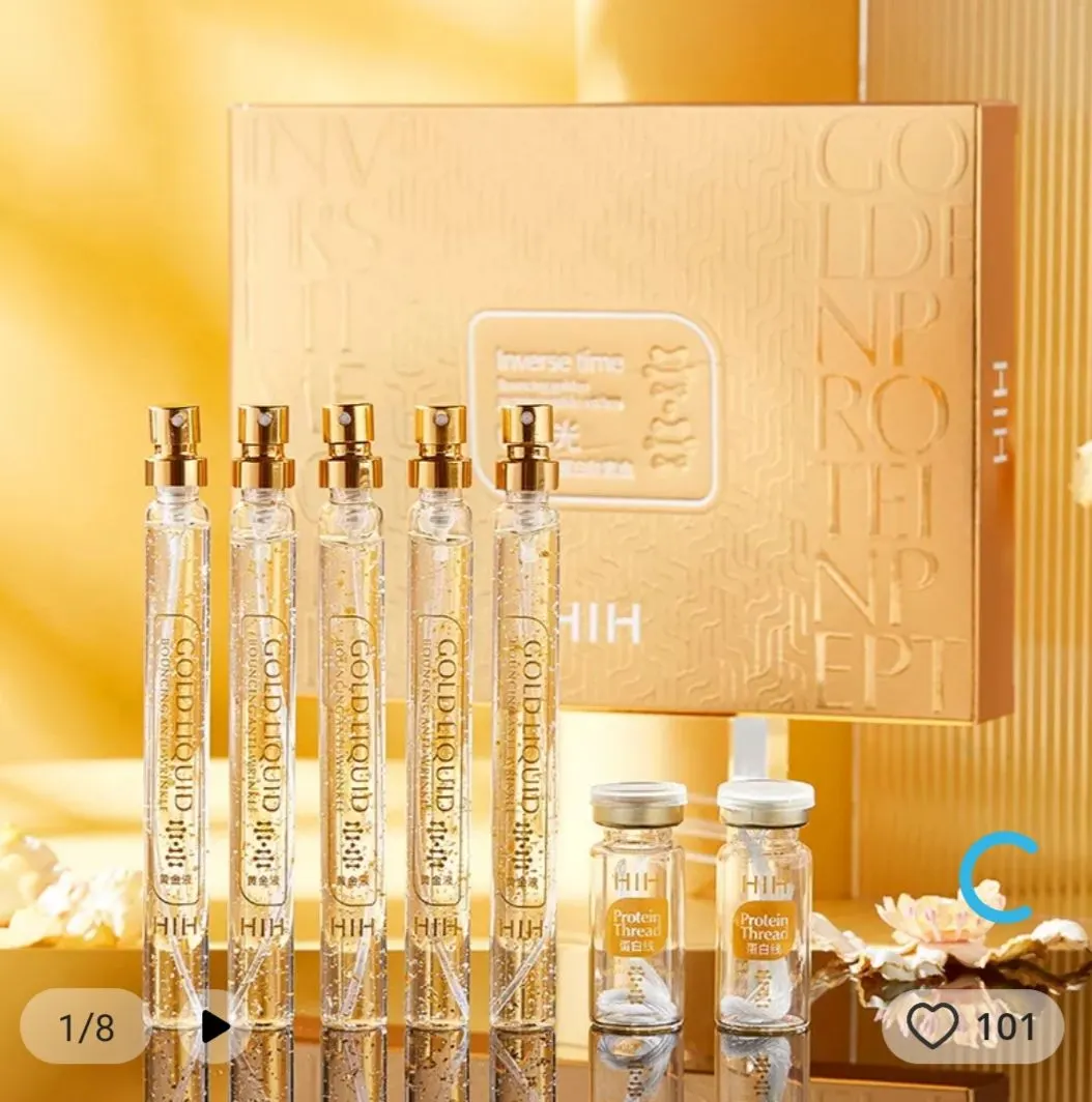 Curso de Fios de Ouro Linha- Proteina de Colágeno. Rejuvenescedor Facial