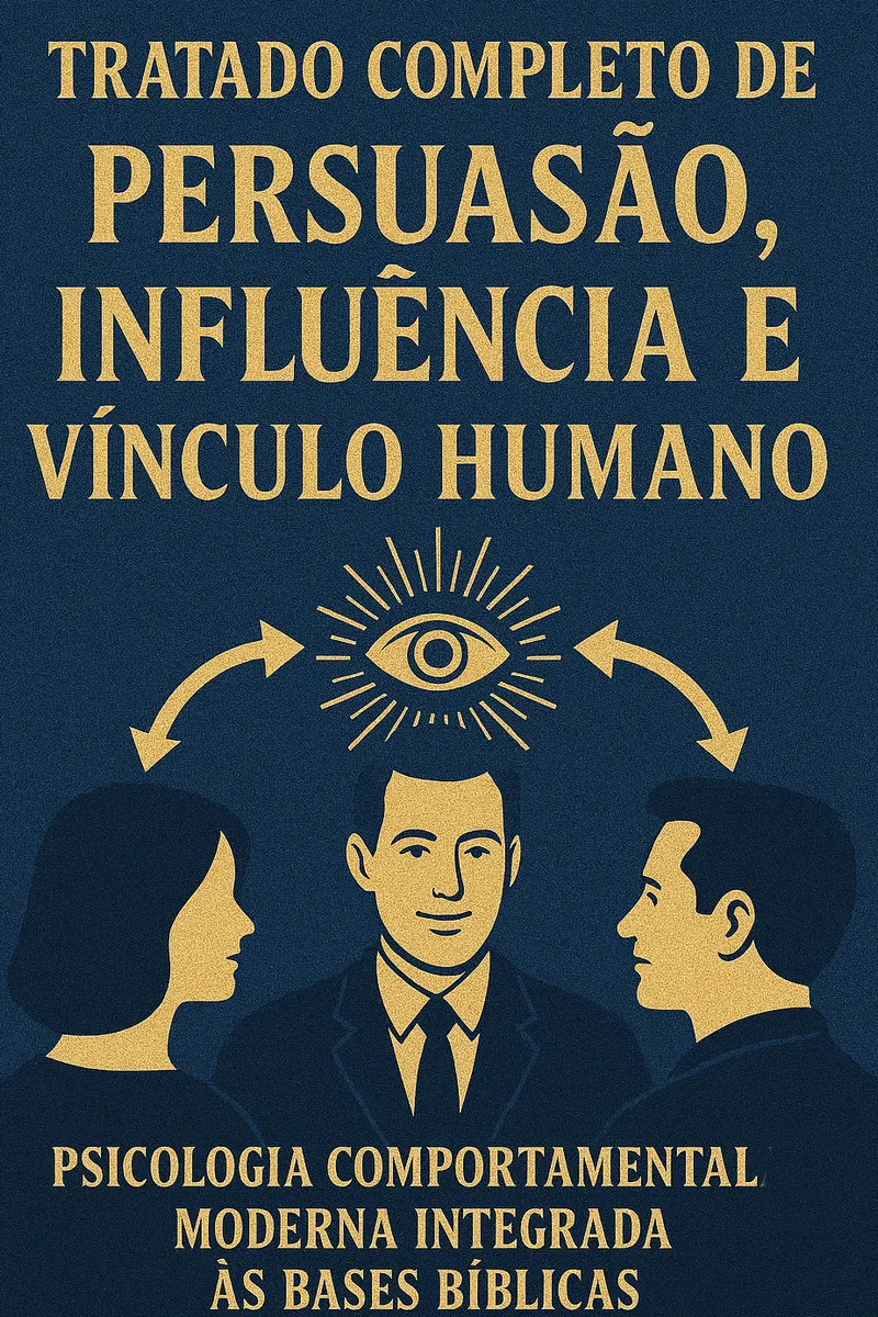 Tratado Completo de Persuasão, Influência e Vínculo Humano Psicologia Comportamental Moderna Integrada às Bases Bíblicas