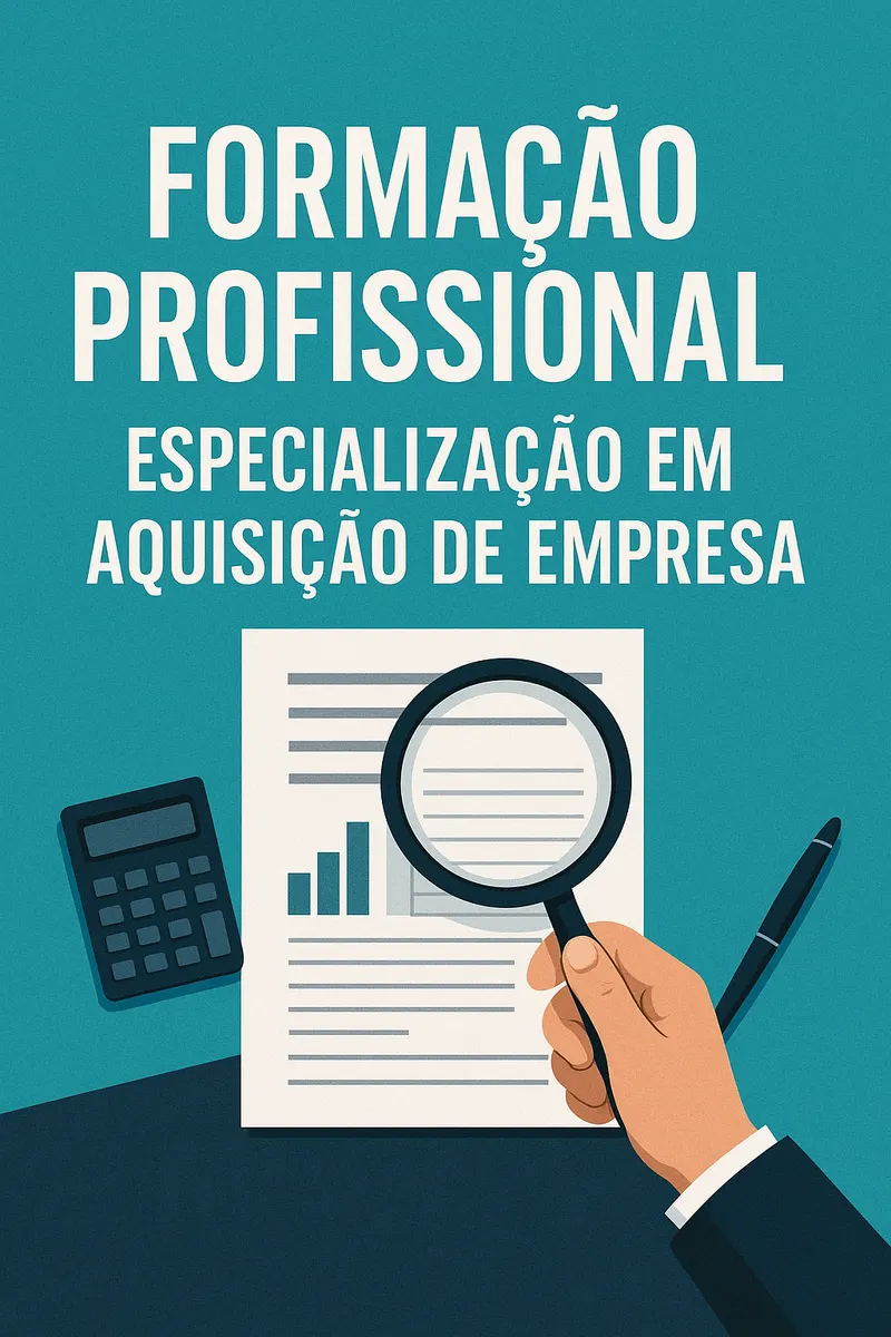 Formação Profissional - Especialização em Aquisição de Empresa