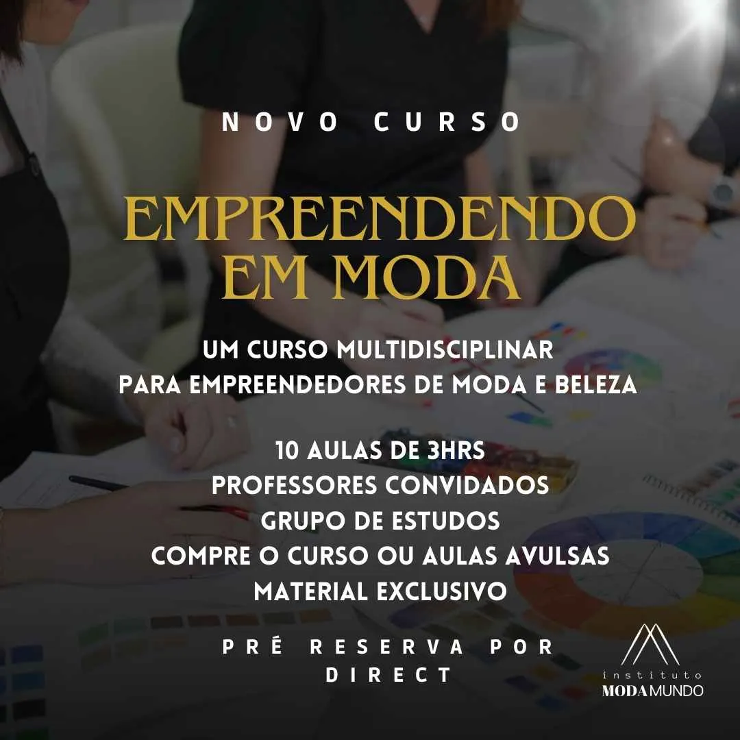 Curso Empreendendo em Moda
