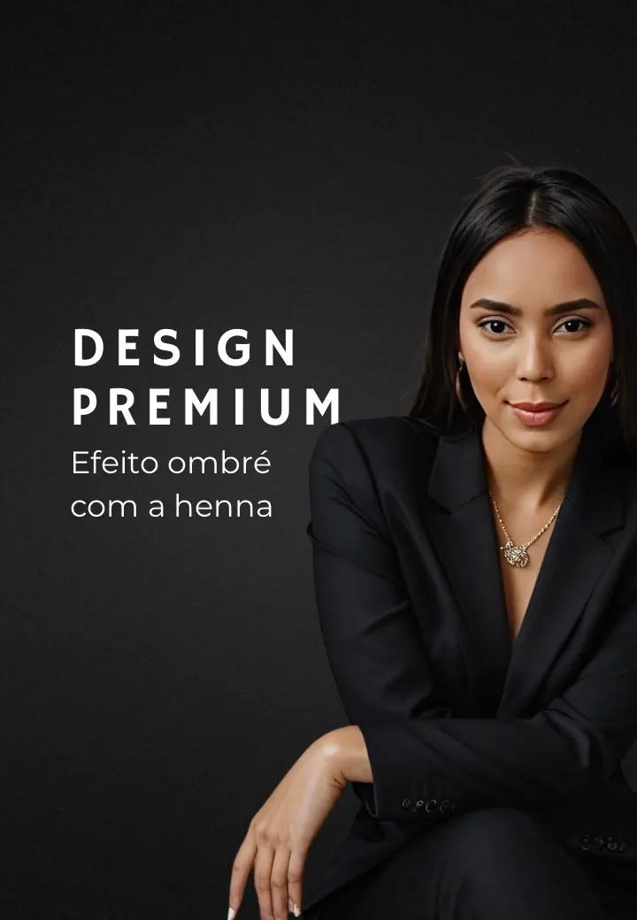 Curso profissionalizante de design de sobrancelhas e aplicação de henna efeito ombré