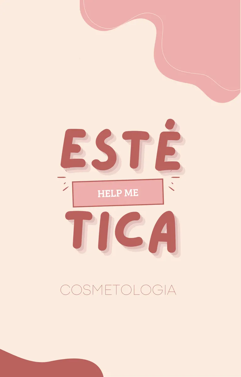 Estética help me - cosmetologia Versão digital