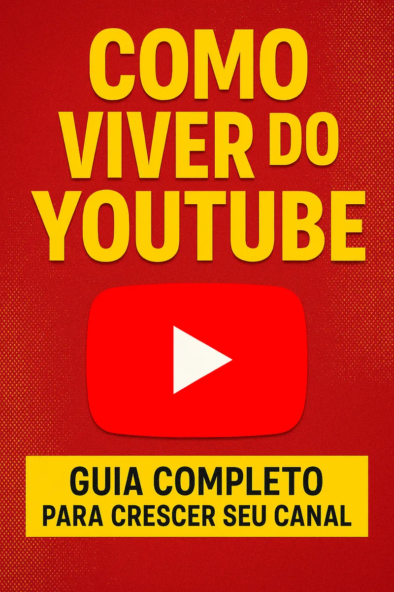 Como Viver do Youtube Guia completo