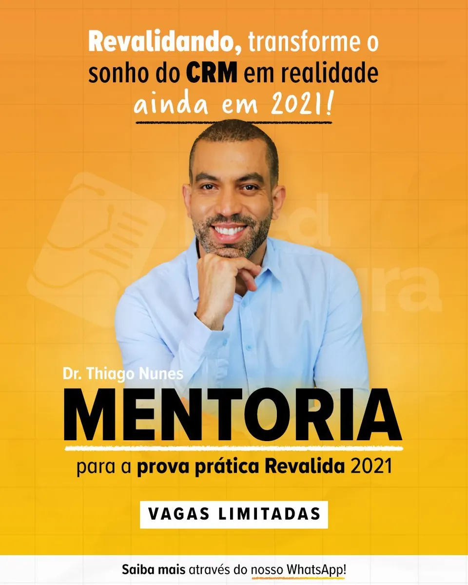 Mentoria Revalida 2021 - Turma 1 (06 a 10/12)