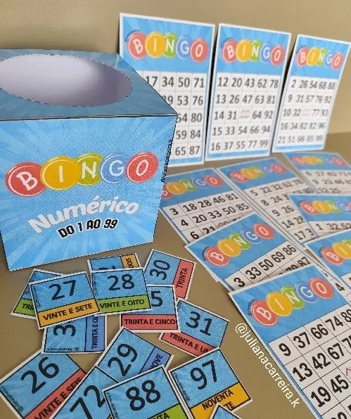 Bingo Numérico do 1 ao 99