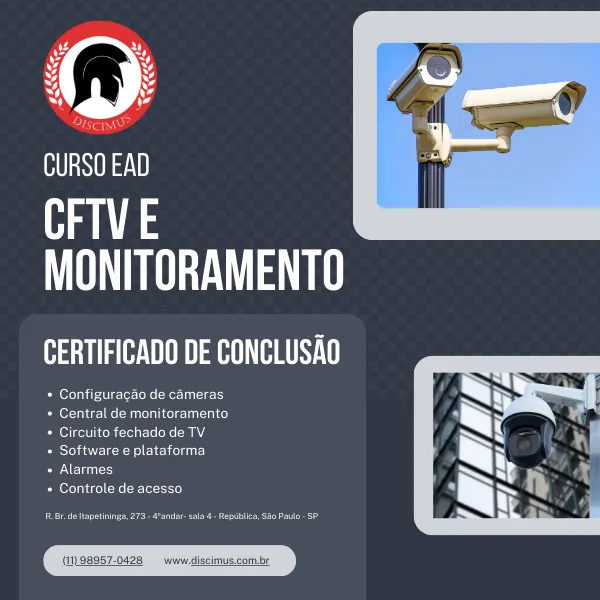Curso de Monitoramento CFTV para portarias