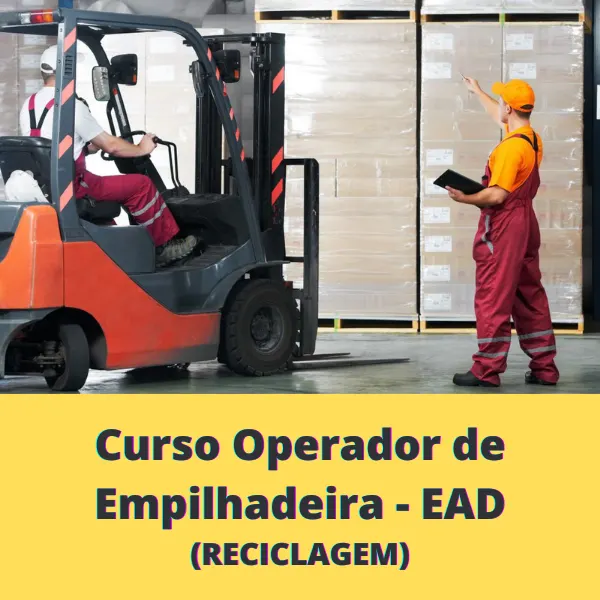 Curso de Operador de Empilhadeira (Reciclagem)