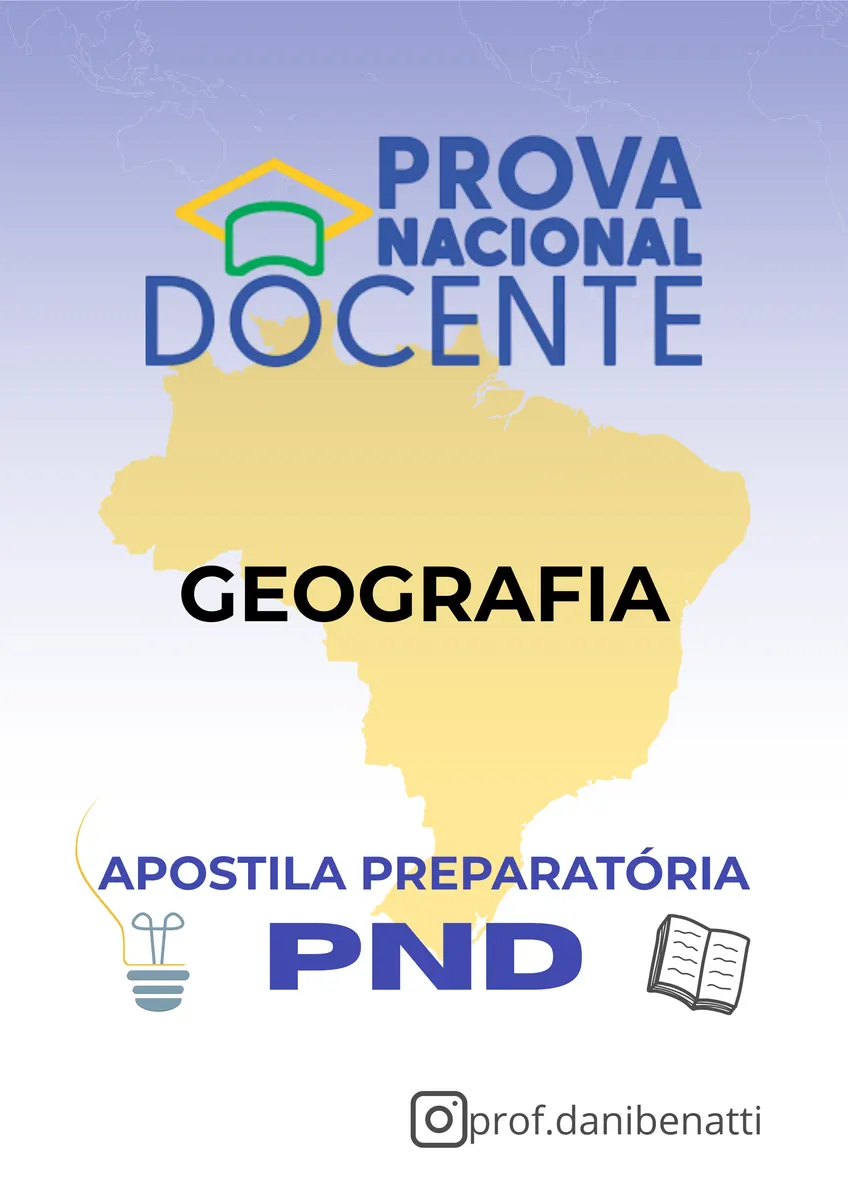 Preparatório PND-GEOGRAFIA