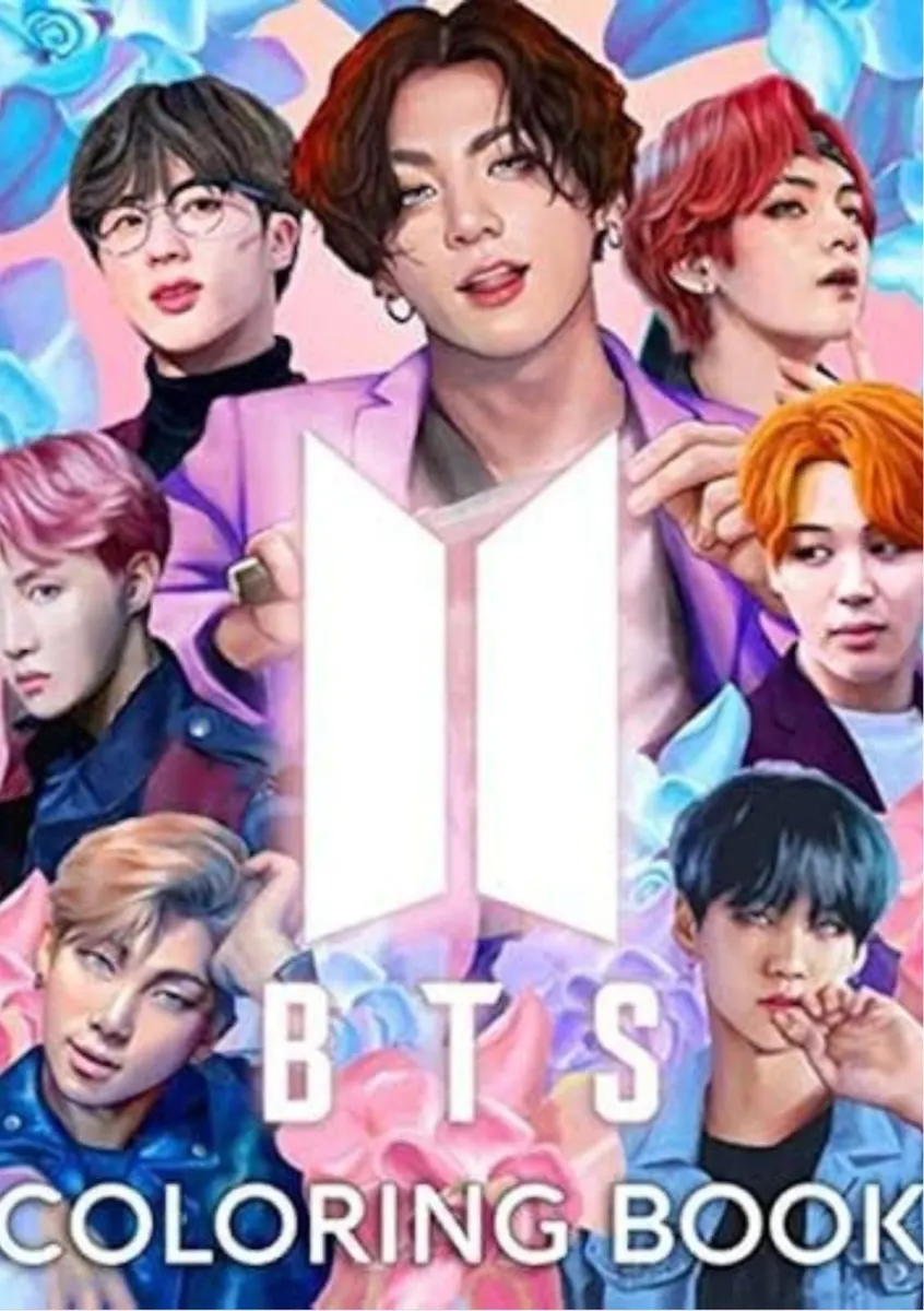 Livros de Colorir do BTS em PDF: Diversão Artística para ARMYs