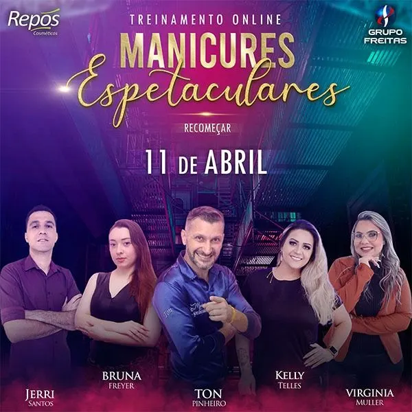 Workshop Manicures espetaculares - Recomeçar.