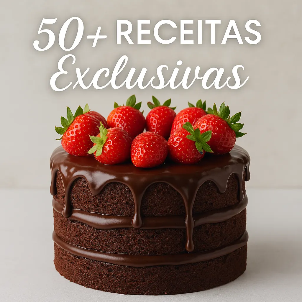 Bolos Gourmet que Vendem - 50+ Receitas com Dicas Profissionais"
