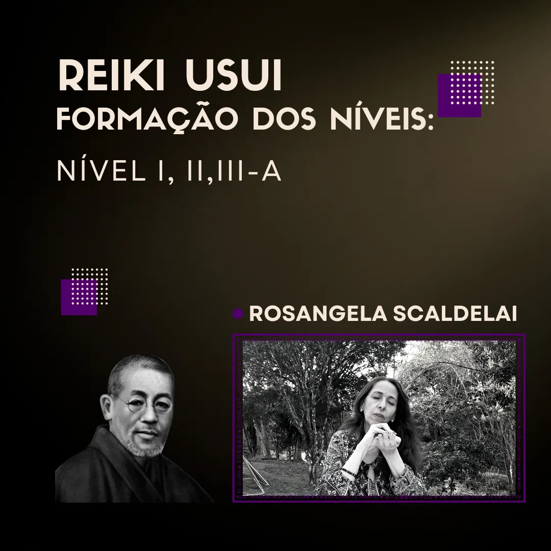 Formação em Reiki Usui - Nível I, II, III-A