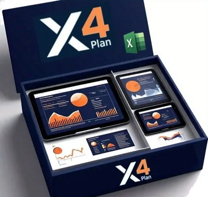 X4Plan Criação de Controles Gerenciais Personalizados Planilha Personalizada Inteligente e Automática