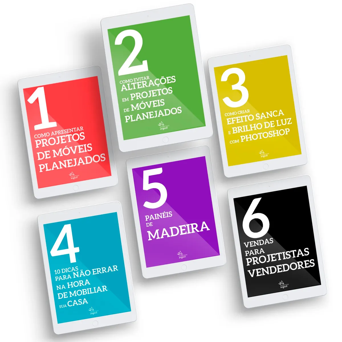 Coleção - Ebooks essenciais para projetista vendedores - Anderson Angeoli - 2021
