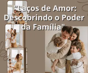 Laços de Amor: Descobrindo o Poder da Família