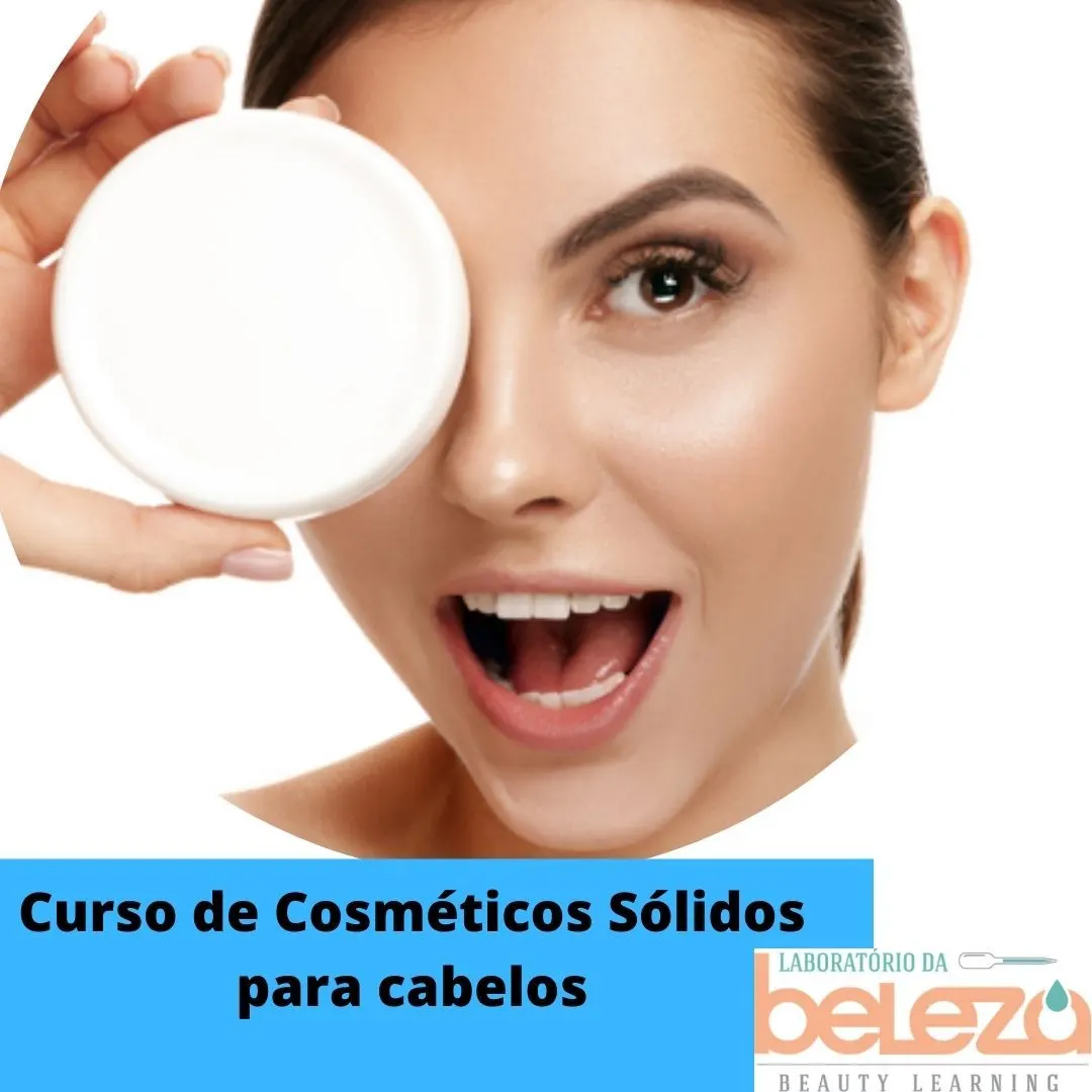 Curso de Cosméticos Sólidos para Cabelos - Curso dia 13 e 14 de dezembro.
