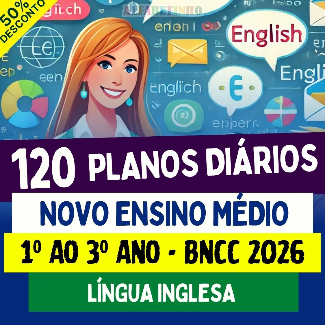 PLANOS DIÁRIOS - LÍNGUA INGLESA - Ensino Médio - BNCC 2026