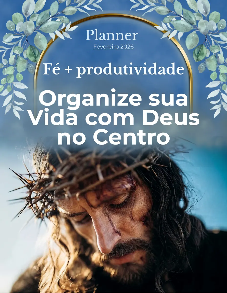 Planner Vida com Deus – Organize sua rotina e fortaleça sua fé