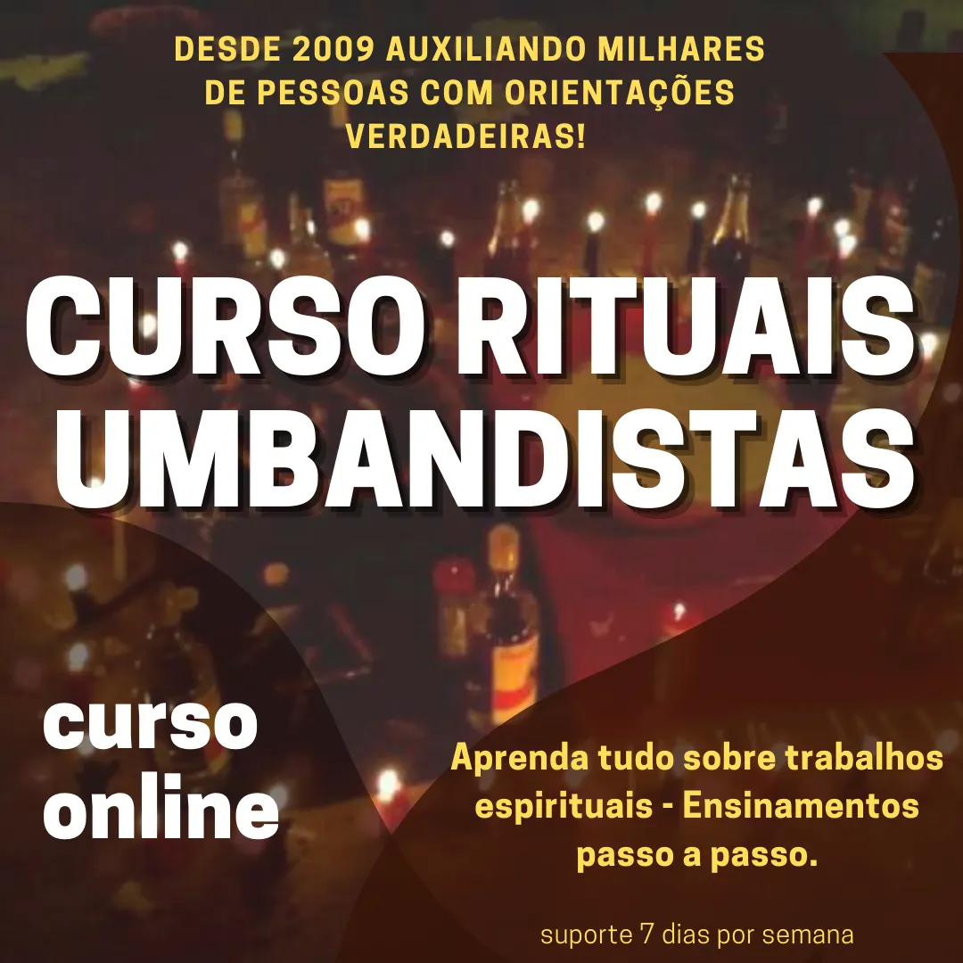 Curso de Rituais e oferendas umbandistas