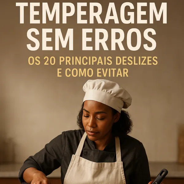 Manual de Temperagem Sem Erros: Os 20 Principais Deslizes e Como Evitar