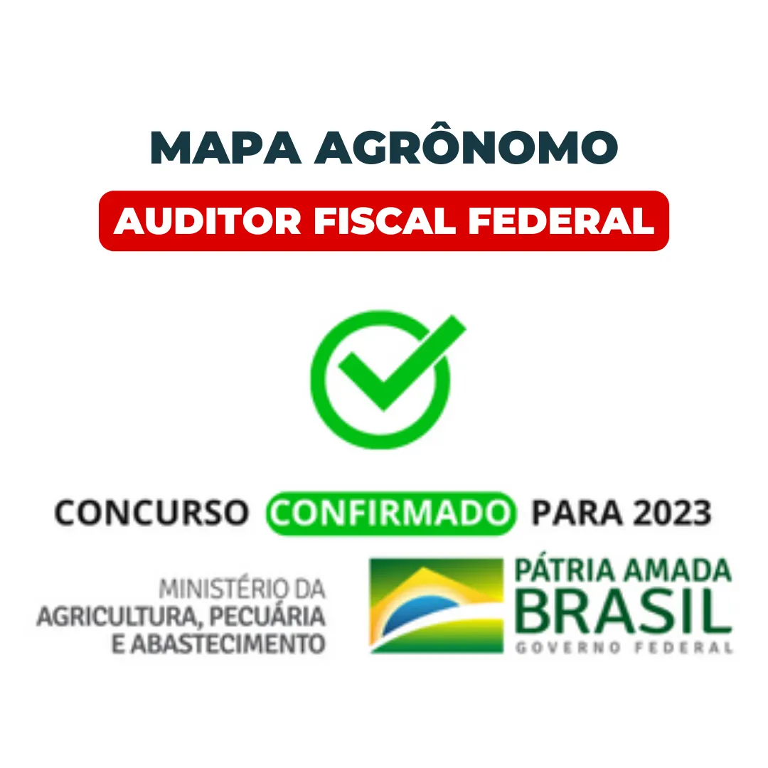 MAPA AGRÔNOMO: Curso preparatório + Mentoria para concurso