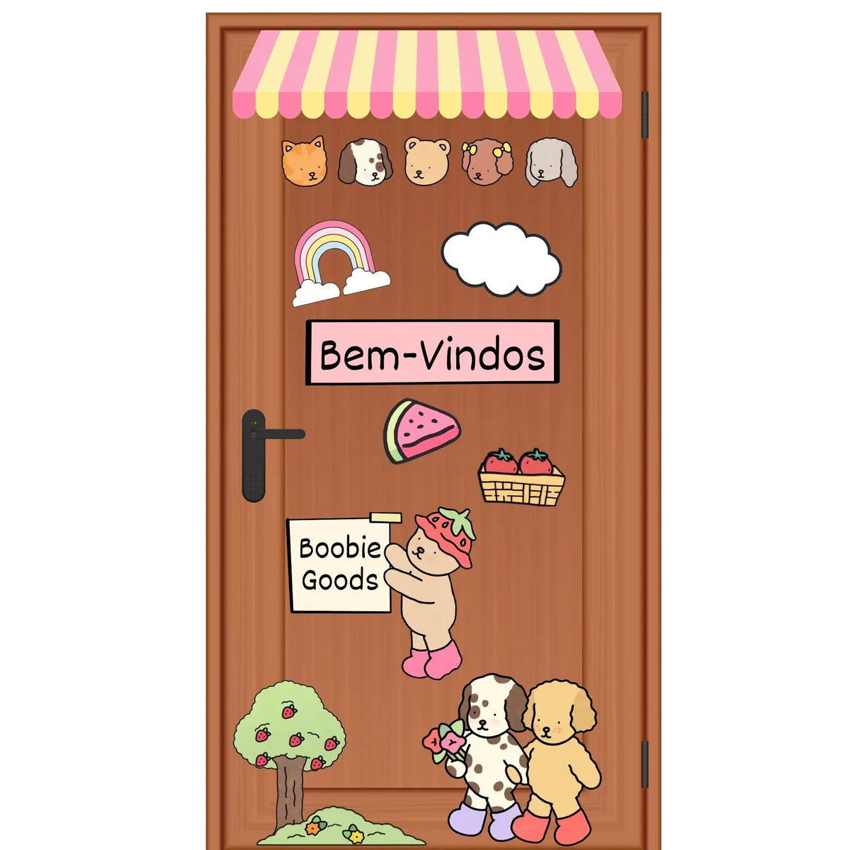 🐶🧸Painel de Porta Bobbie Goods