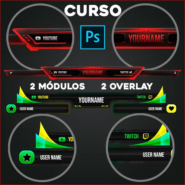 Curso no photoshop de overlay 05