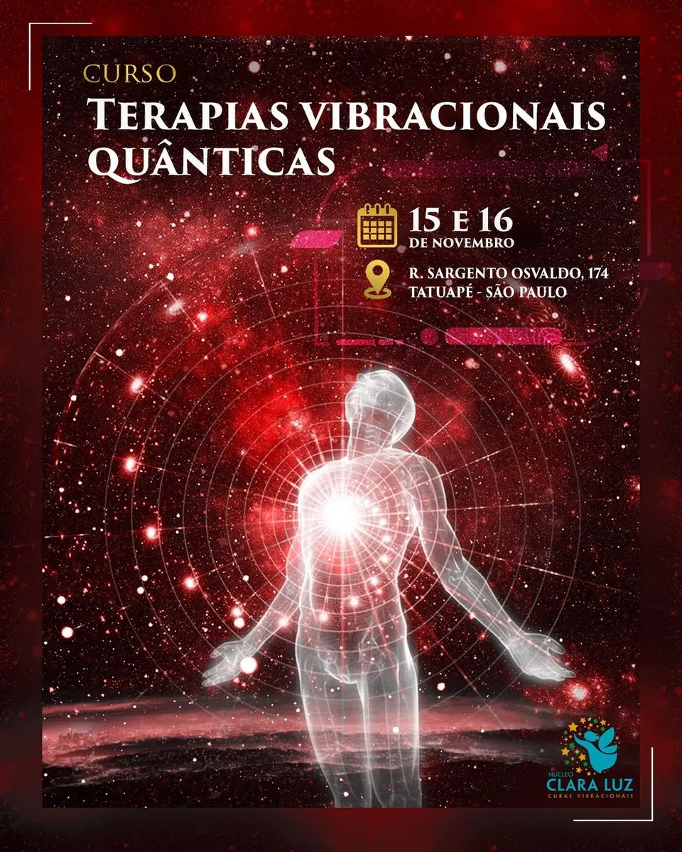 Curso de terapias vibracionais quanticas
