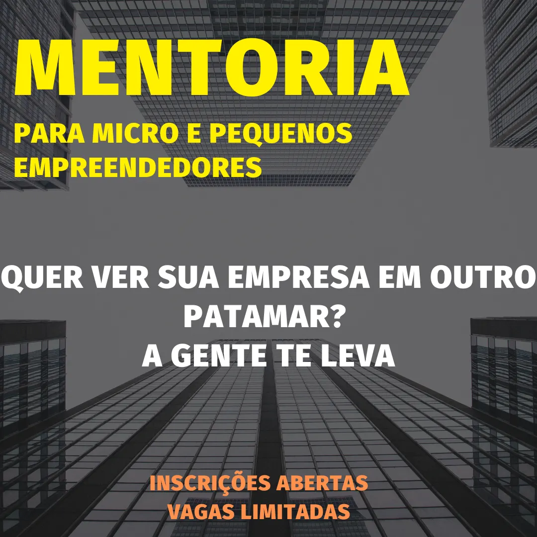 Mentoria de Marketing e Negócios para Micro e Pequenos Empreendedores