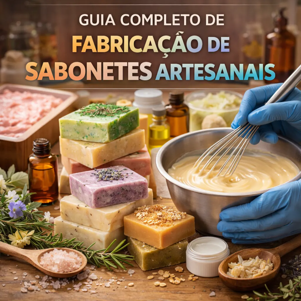 Guia Completo De Fabricação De Sabonetes Artesanais