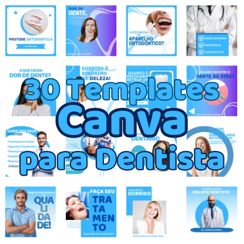 30 Templates Canva Para Dentista