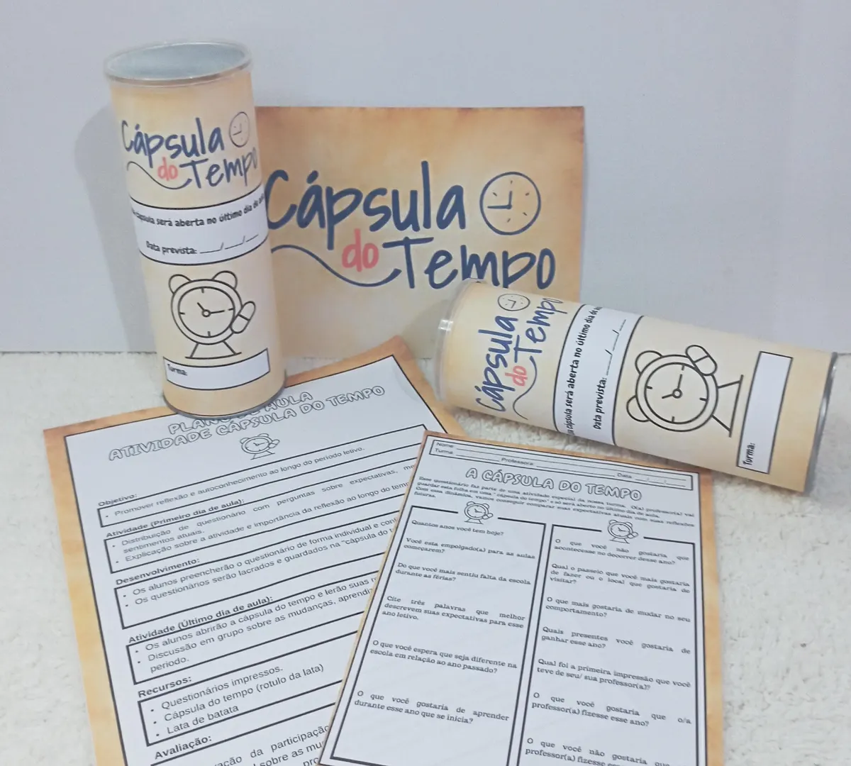 DINÂMICA CÁPSULA DO TEMPO
