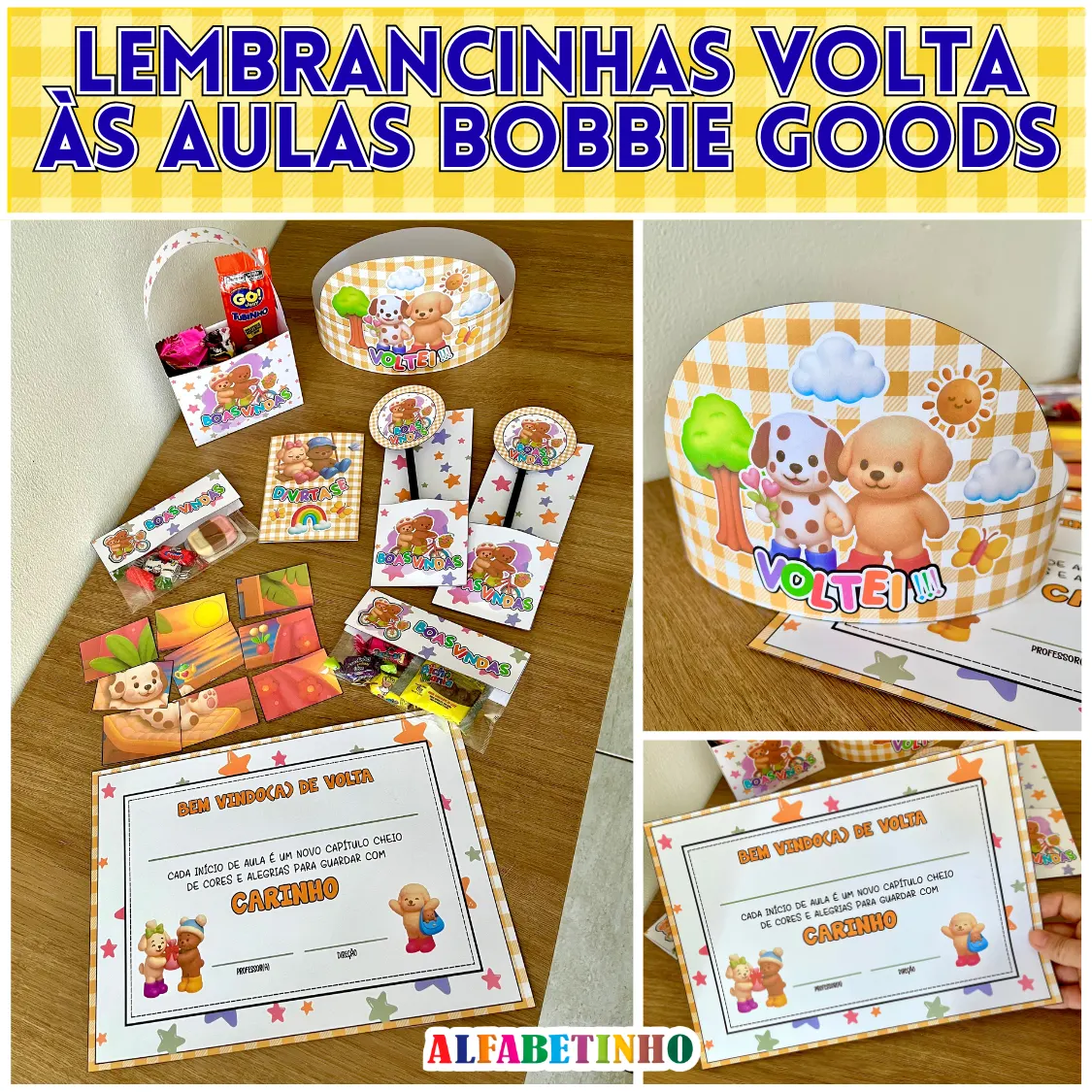 LEMBRANCINHAS BOBBIE GOODS - VOLTA ÀS AULAS