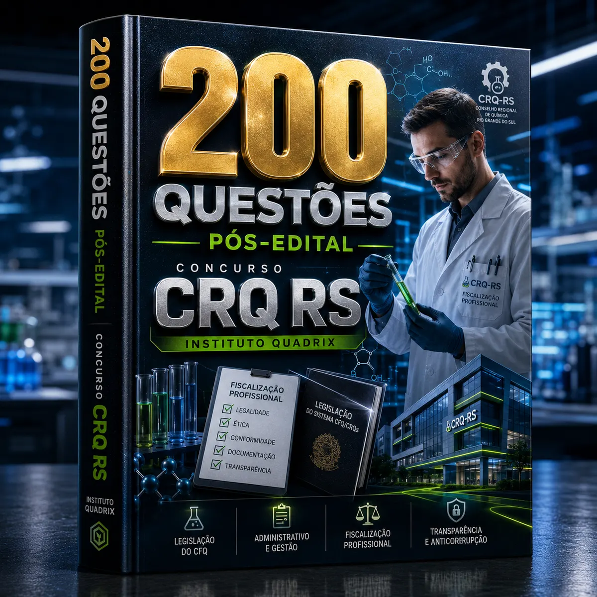 Concurso Conselho Regional de Química da 5ª Região – Rio Grande do Sul (CRQ-RS) – 200 Questões Pós-Edital – Banca Instituto Quadrix – (Proteção de Dados Pessoais, Privacidade e Integridade: Lei nº 13.