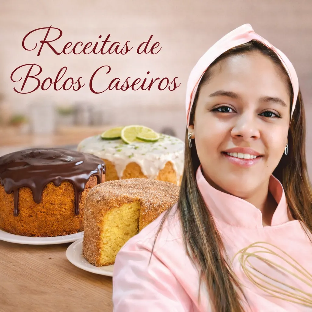 PACK 3 E-BOOK DE BOLOS CASEIROS