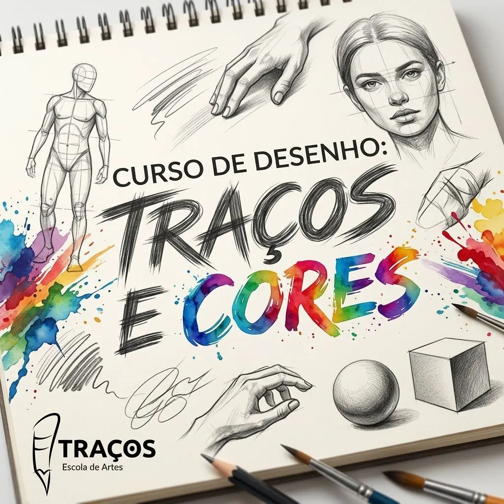 Curso de desenho: Traços e Cores