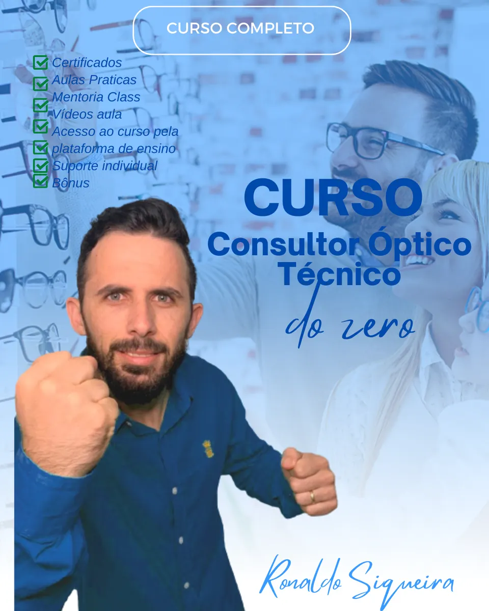 Consultor Óptico Técnico do Zero