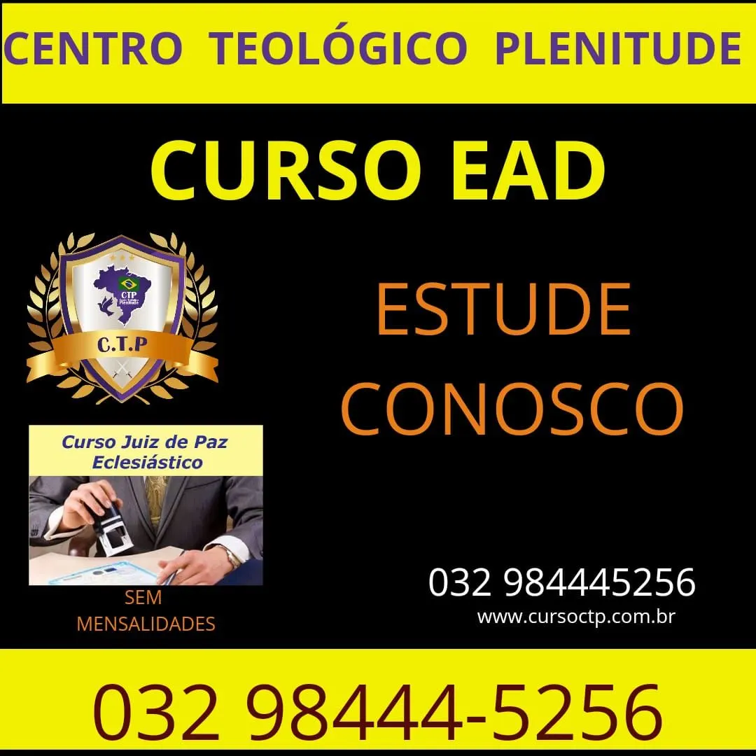 Curso de Juiz de Paz Eclesiástico
