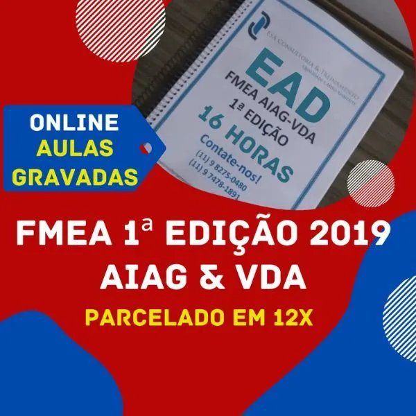 Curso: FMEA AIAG-VDA 1ª Edição