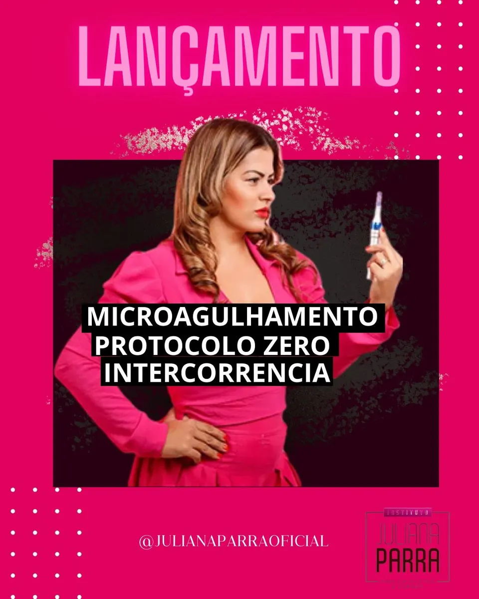 CURSO DE MICROAGULHAMENTO ZERO INTERCORRÊNCIA